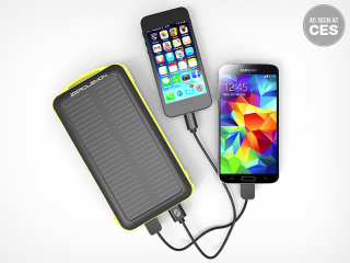 Illustration for article titled Get This Shock Proof, Water-Resistant, Solar Battery Pack For 50% OffÂ